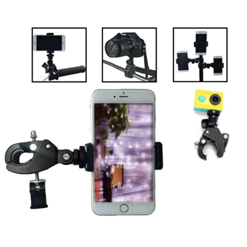 Tripod Bracket Phone Camera Fixing Clip Multi Function