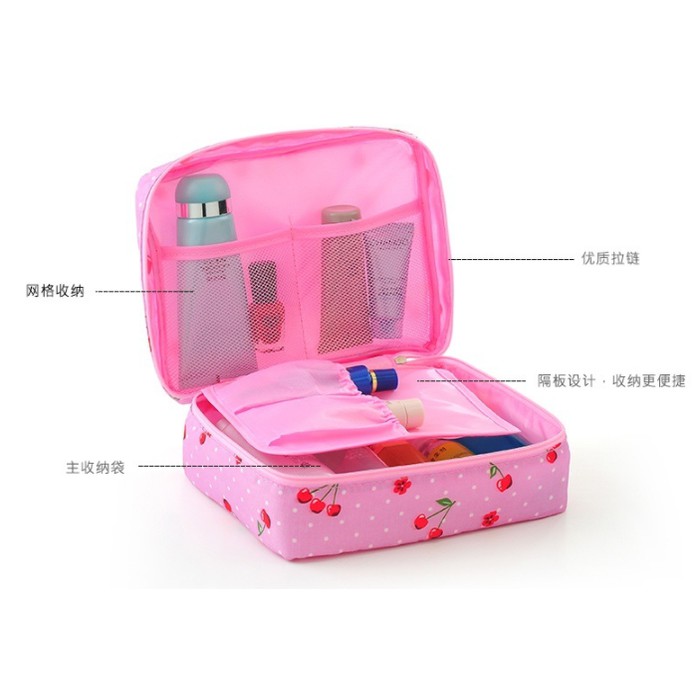 Tas kosmetik Travel Travelling organizer Tas travel multifungsi