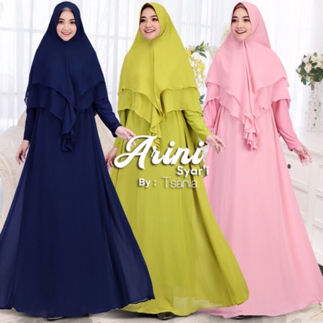 Gamis ceruti baby doll premium