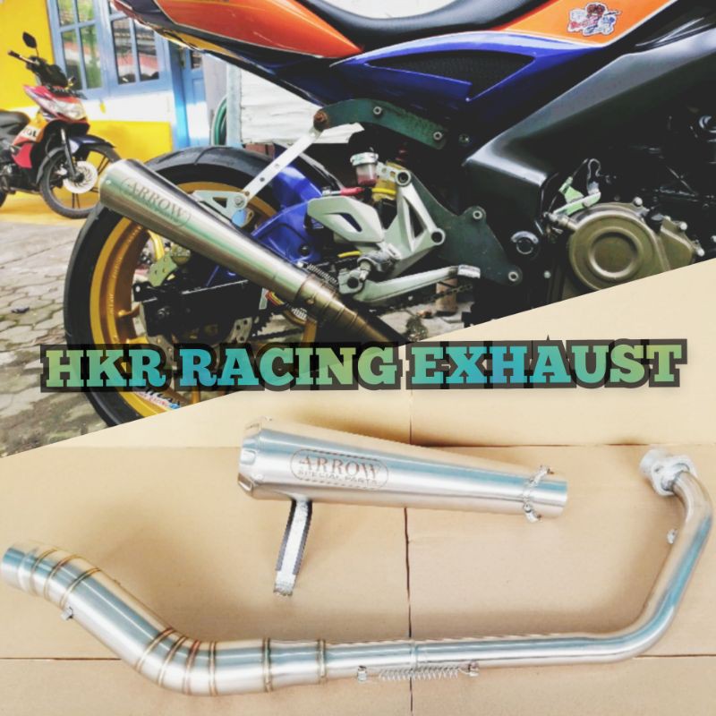 KNALPOT RACING ARROW PRO RACE R15,CBR,CB,GSX,VIXION,SATRIA,MX