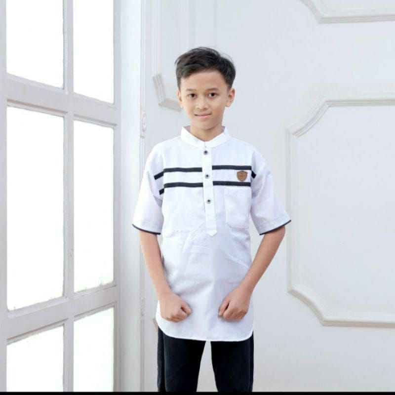 BAJU KOKO ANAK KURTA REMAJA USIA 8-15THN//TERBARU 100% BERKUALITAS