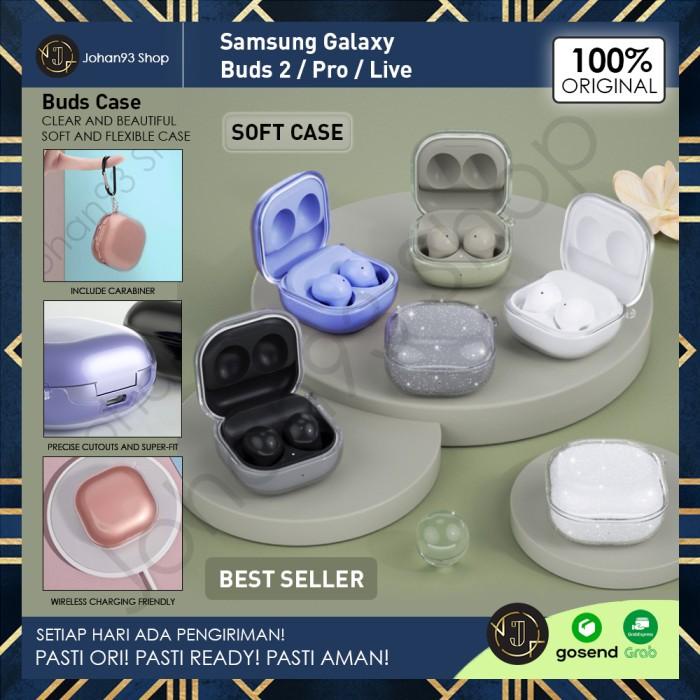 Samsung Galaxy Buds 2 / Buds Pro / Buds Live Soft Clear Case