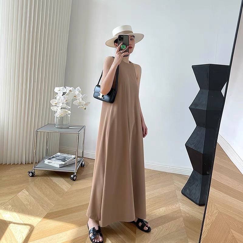 FIONA OVERSIZE - CASUAL DRESS POLOS - MAXI DRESS - PAKAIAN TERLARIS - DRESS KOREA - KOREAN STYLE-7