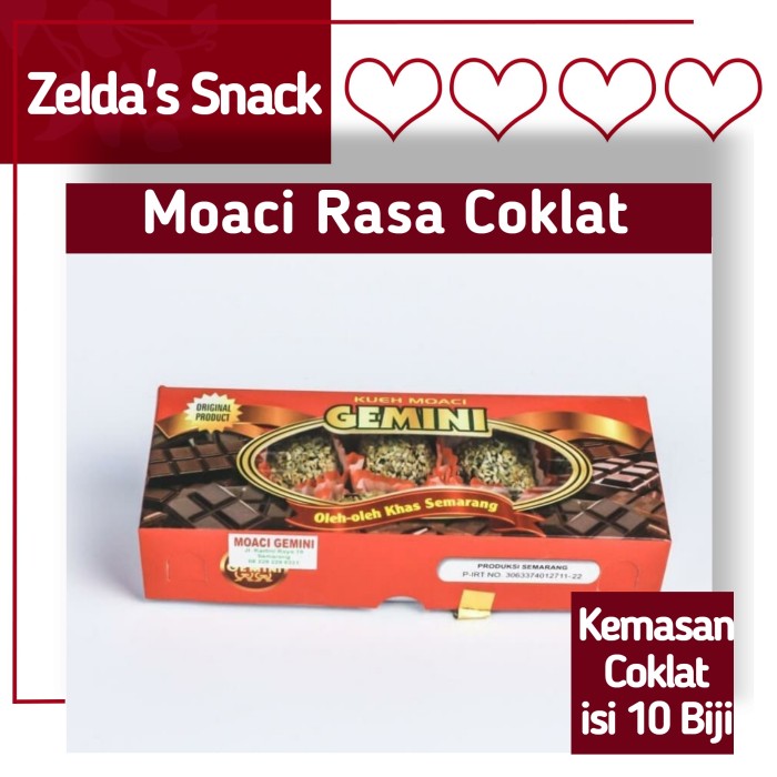 

Moci Moaci Gemini Coklat 10 Biji | Kuliner Khas Semaran - Tepung
