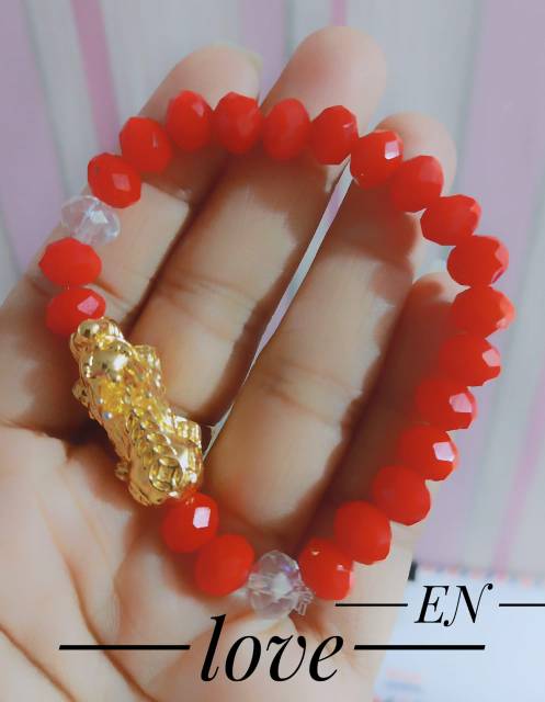 Xuping gelang naga batu kristal 0811