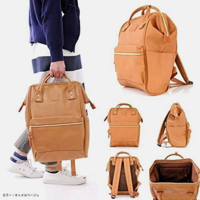 [NEW Original] ANELLO Japan Large Backpack [CAMEL]