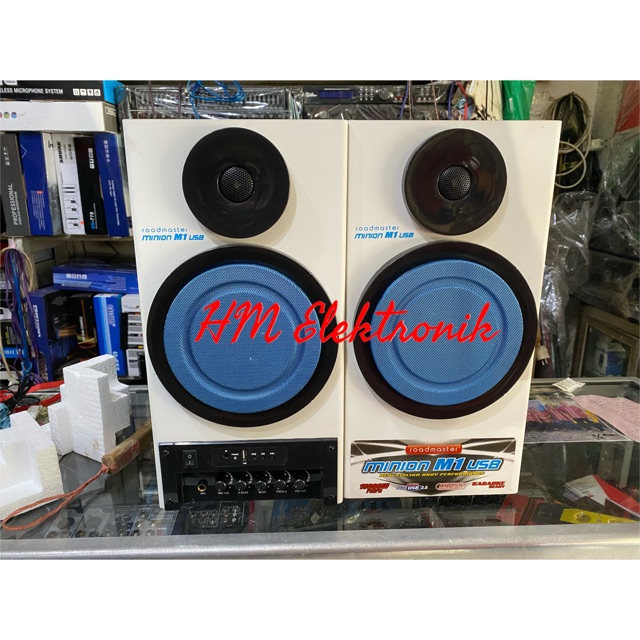 ROADMASTER MINION M1 USB + Bluetooth SPEAKER AKTIF