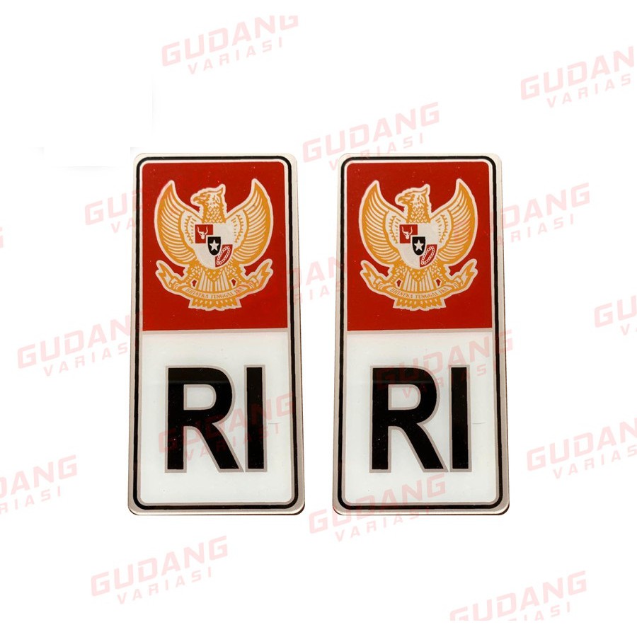 Emblem RI plat mobil Garuda