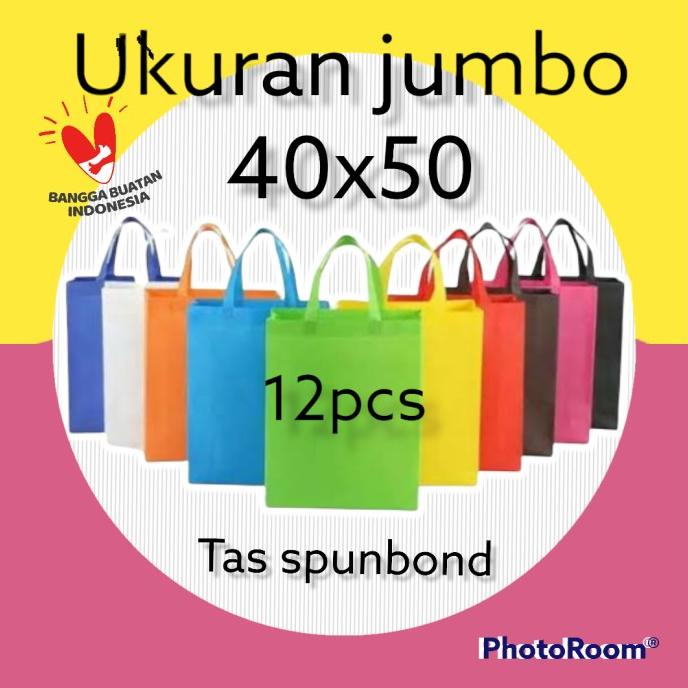 

Best Product!!! Tas Spunbond Goodie Bag Jumbo 40X50 - Paling Dicari