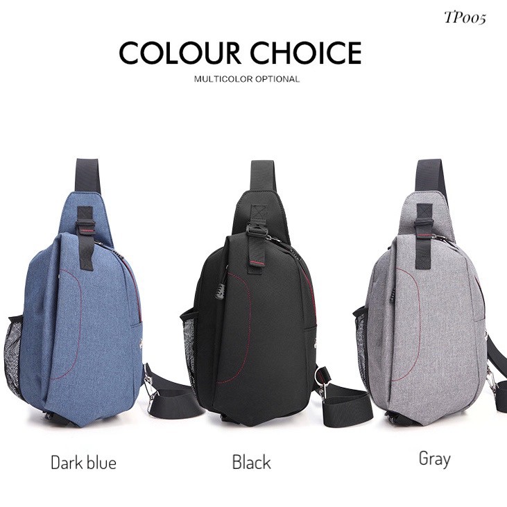 Tas Cowok / Pria untuk Dada / Punggung / Pinggang / Selempang sling model terbaru import TP005