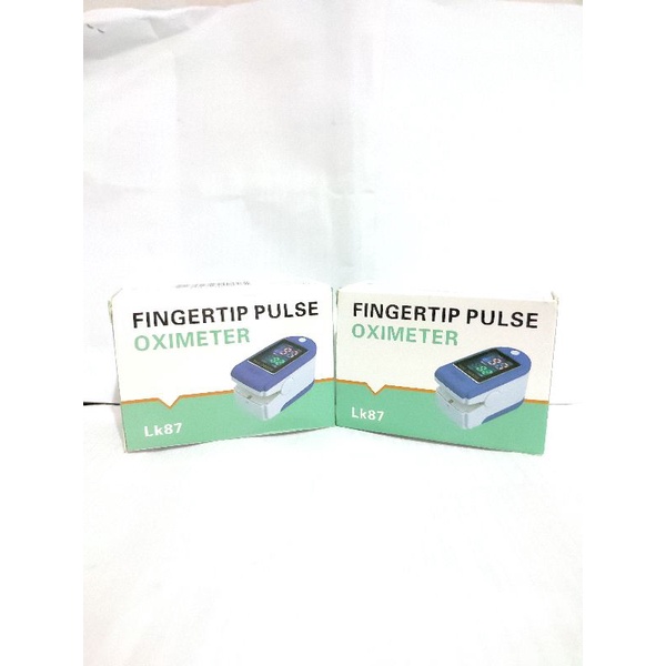 Fingertip pulse oxymeter Fingertip oximeter SpO2 LED Full Colour LK87