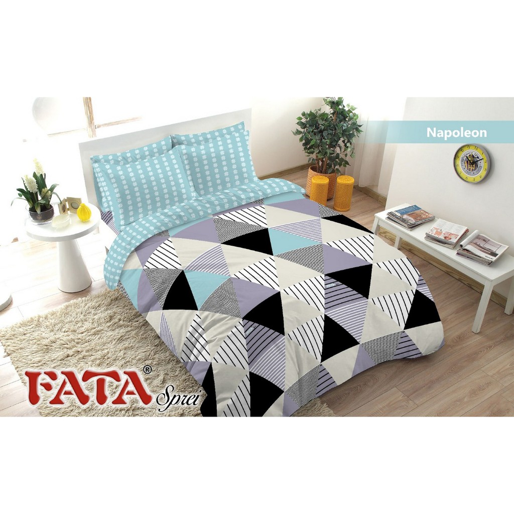 Fata - Sprei Queen Flat 160x200cm Motif Napoleon