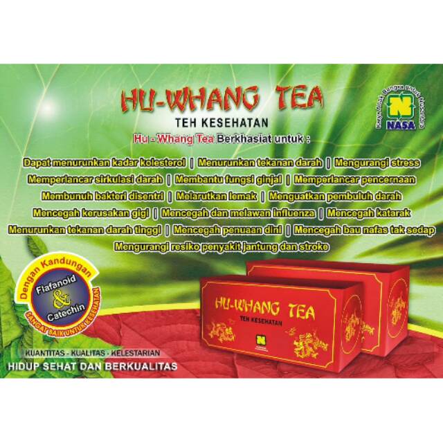 

[ORIGINAL] HU WHANG TEA / TEH KESEHATAN #NASA#