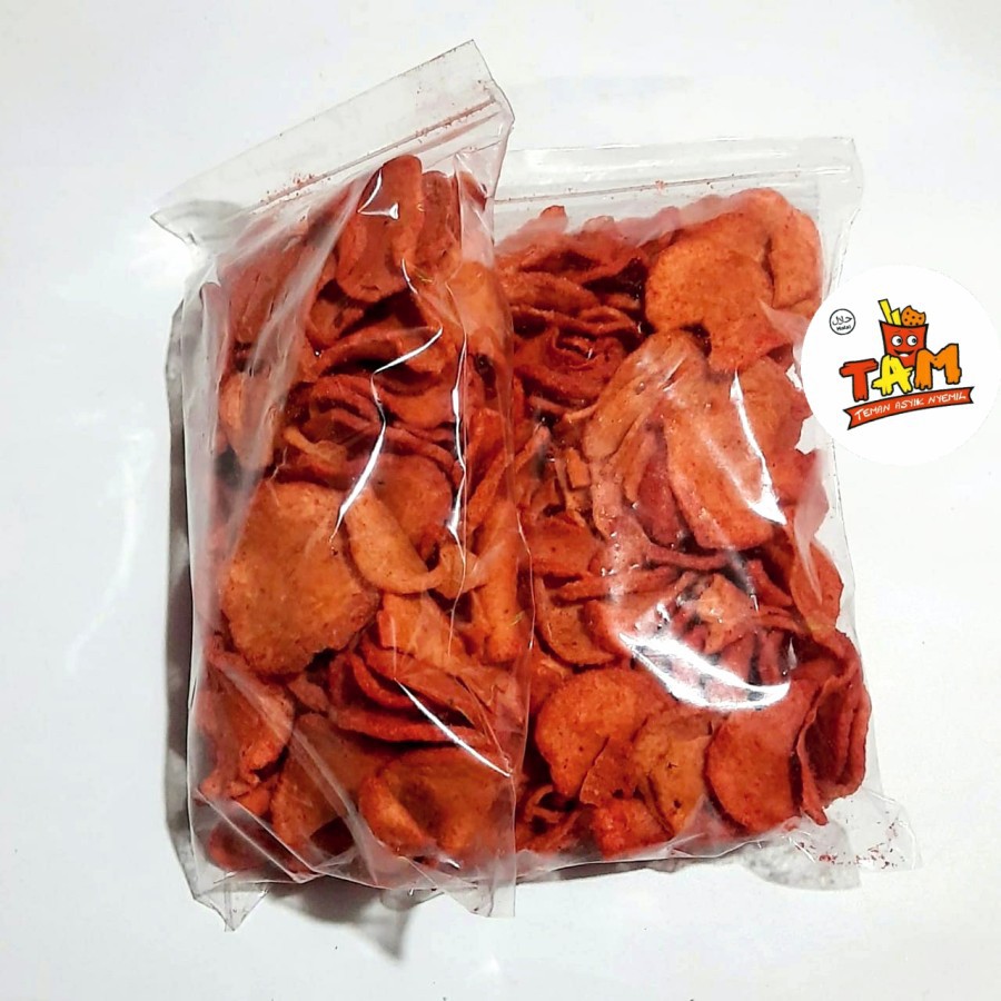 Basreng Bakso Goreng Pedas 250 Gram - Tam Snack-1