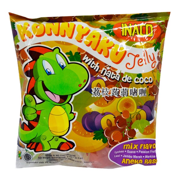 

INACO KONNYAKU JELY NATA DE COCO 12 CUPS 180GR