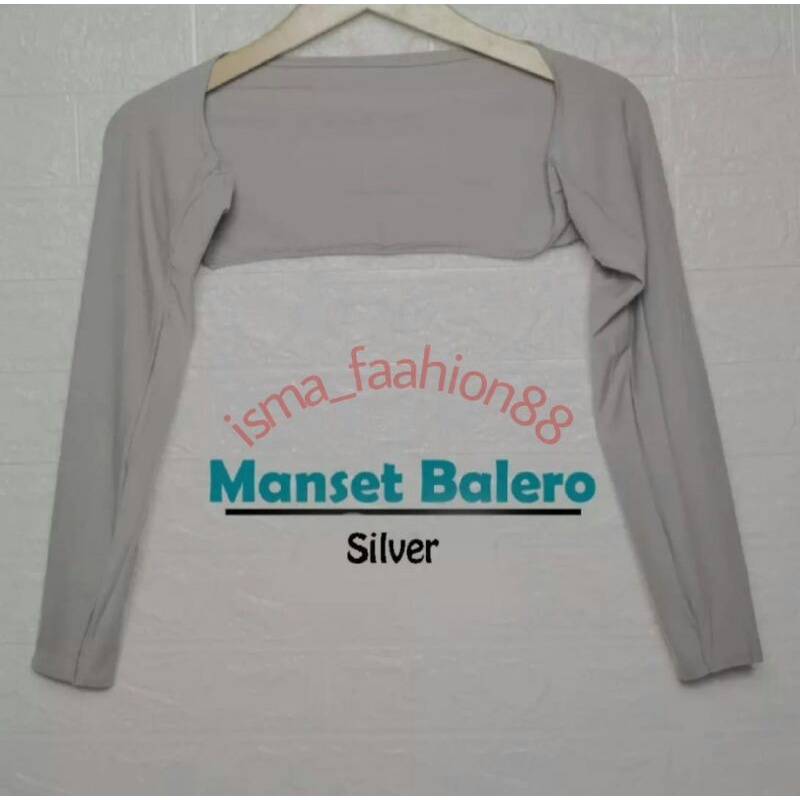 BOLERO MANSET SAMBUNG MANSET LENGAN PANJANG KAOS9-3