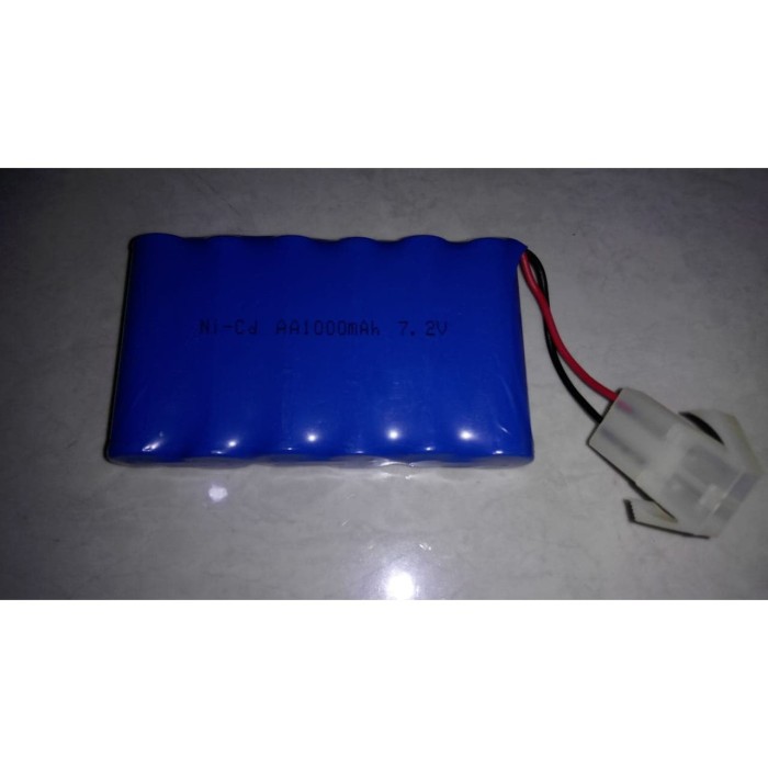 Baterai Batre RC Mobil Remot 7.2V 1000mAh Soket Putih 2pin