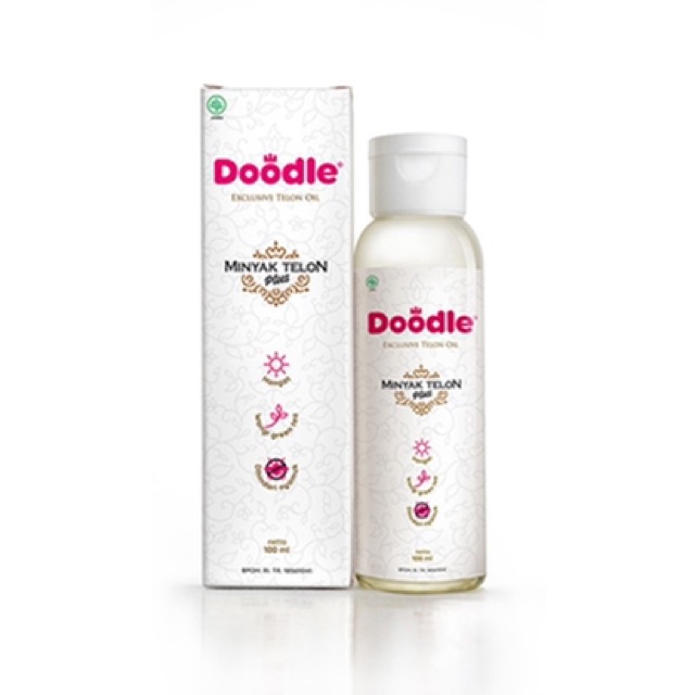 DOODLE MINYAK TELON DOODLE GREEN TEA untuk bayi dan anak (GRATIS BUBBLE WRAP) 100ml 60ml