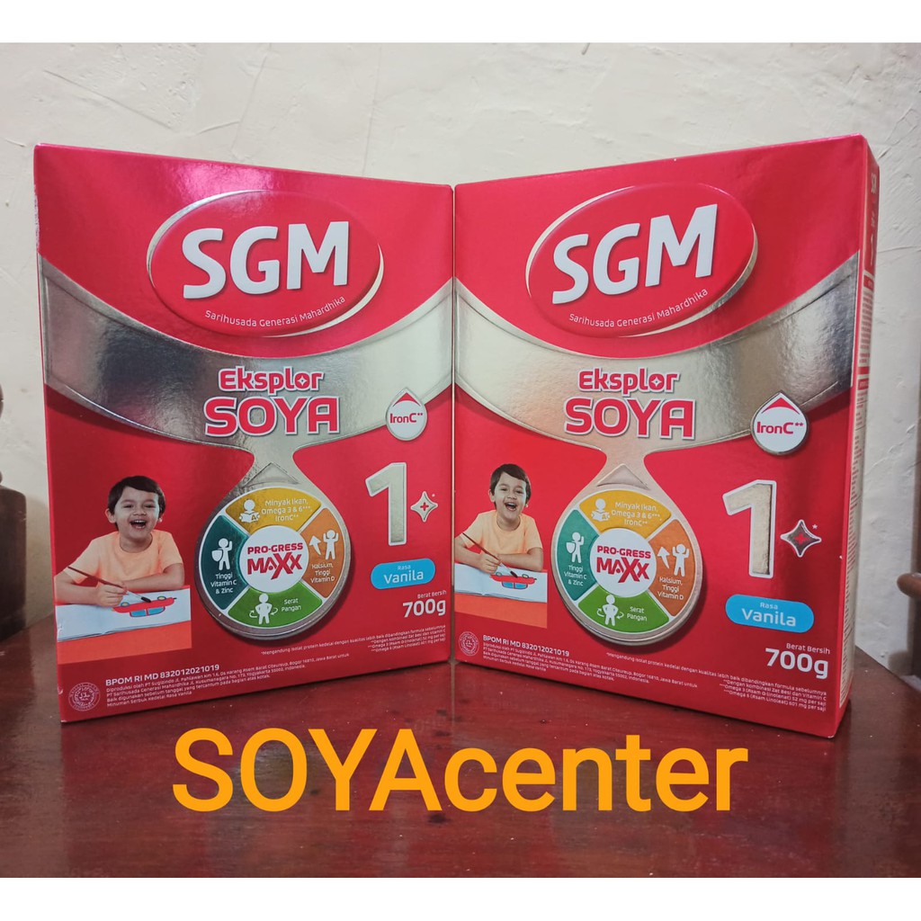 

SGM SOYA 1 plus Vanila 700 gram