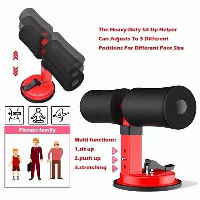 Promo!!! Stand Alat Bantu Olahraga Sit Up Holder Penahan Pegangan Kaki Fitness / Yoga / GYM Speeds 022-01 Berkualitas Terbaik