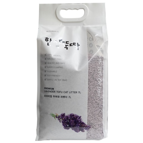 PETORIA TOFU CAT LITTER LAVENDER JUMBO PACK 4.9kg