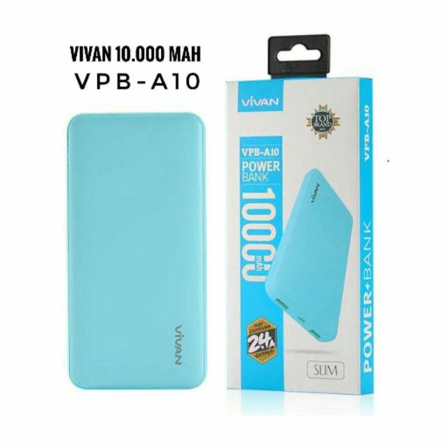 POWERBANK VIVAN 10000 MAH