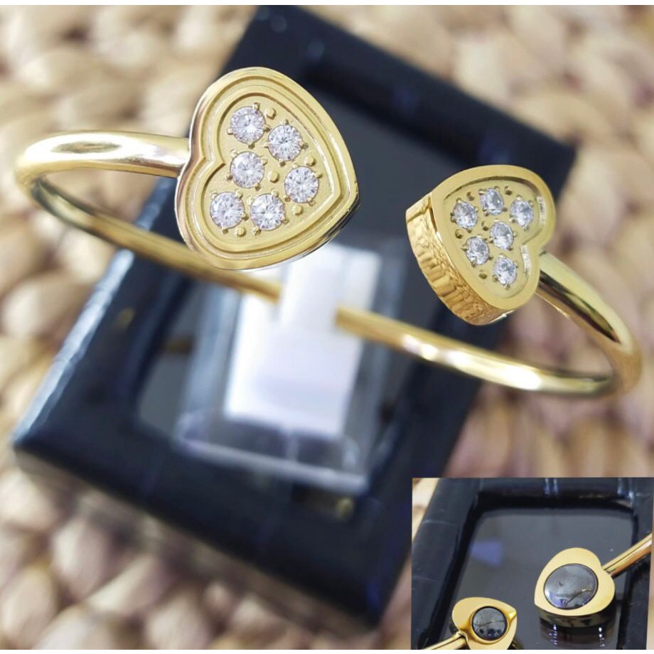 [PROMO TERBARU] 1 SET Kalung Kesehatan Quantum Pendant Permata Bio Energy - Gelang + Kalung+ Box + Sertifikat Card Original - COD