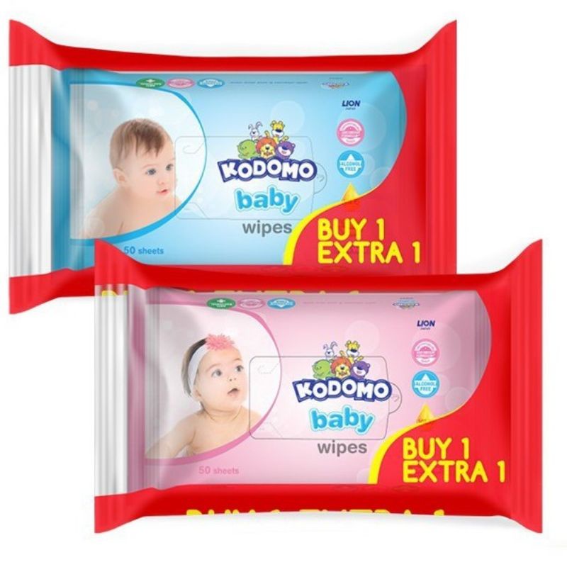 Kodomo Baby Wipes Tisu Basah Kodomo Beli 1 Gratis 1