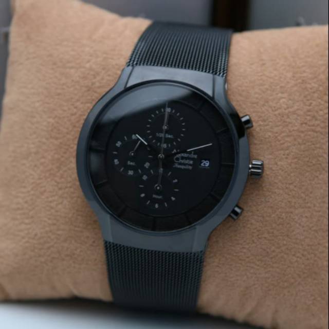 ALEXANDRE CHRISTIE AC6245 FULLBLACK PRIA. ORIGINAL GARANSI RESMI 1 TAHUN