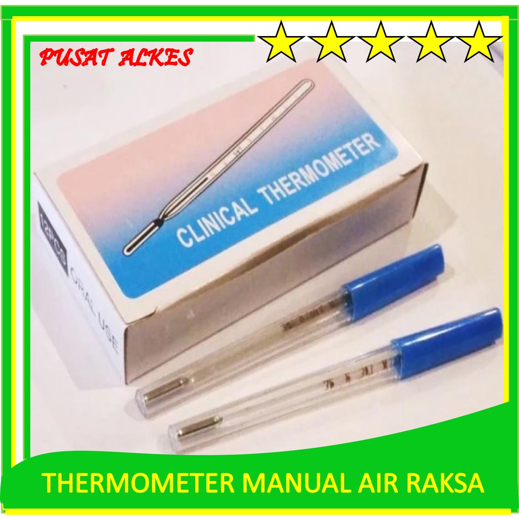 Jual Termometer Manual Lotus Original Thermometer Air Raksa Lotus