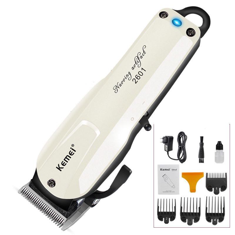 Alat Mesin Cukur Rambut Rechargeable Kemei KM-2601 Profesional kemei