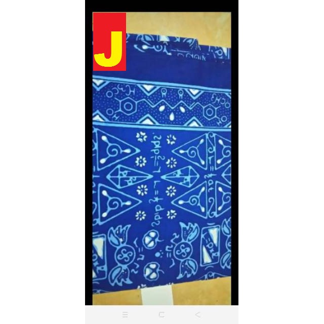 KAIN BATIK MATEMATIKA HARGA MURAH - J
