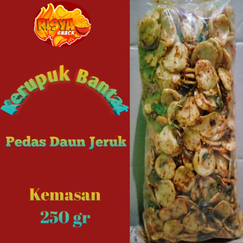 

Kerupuk Seblak Bantat/Kerupuk Bantat 250 gr