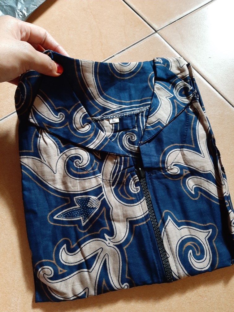 Atasan Batik Blouse Seragam Batik Solo Batik Kantor Baju Batik Wanita Bd 187