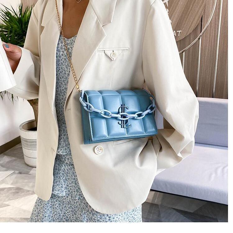 5.5 Brands Festival Funatic Ysl Tas Selempang Import Fashion Wanita Rantai Uk 18 X 6 X 13.5cm FA965