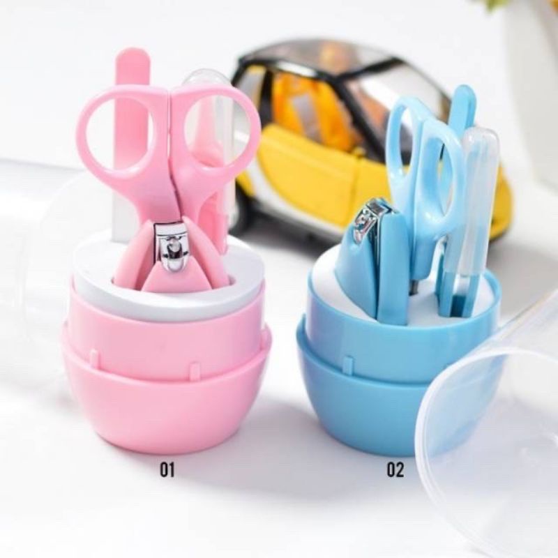 Gunting kuku bayi set 4 in 1 Manicure set bayi