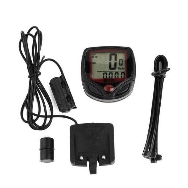 Speedometer sepeda Sunding Waterproof Spedometer sepeda original sunding