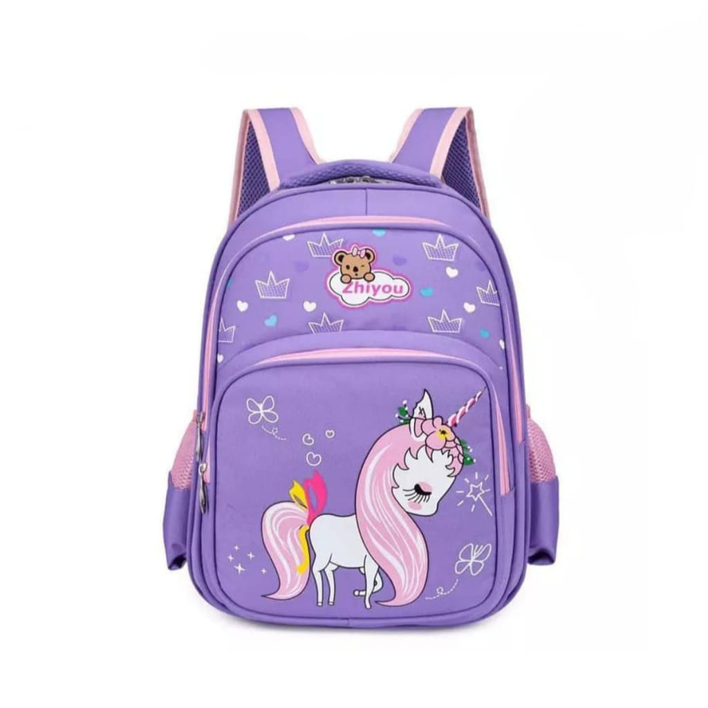 ARMELIA SHOP Tas Ransel Sekolah Anak Perempuan Tas Sekolah Anak Anti Air Model Korea Import Tebal