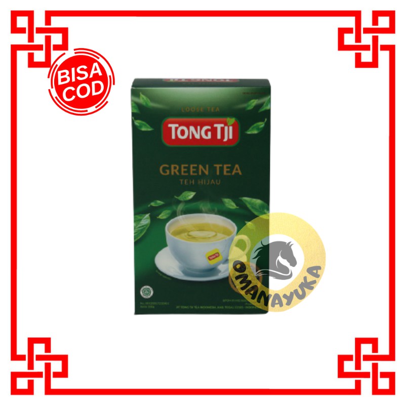 

Tong Tji Green Tea 1 pack isi 100 gram ( Teh Seduh / Loose Tea )