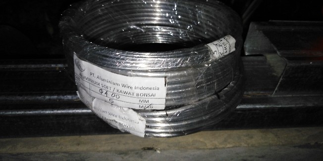Kawat Bonsai 3 Mm - Harga Per Meter - Ukuran 3mm Aluminium Alumunium