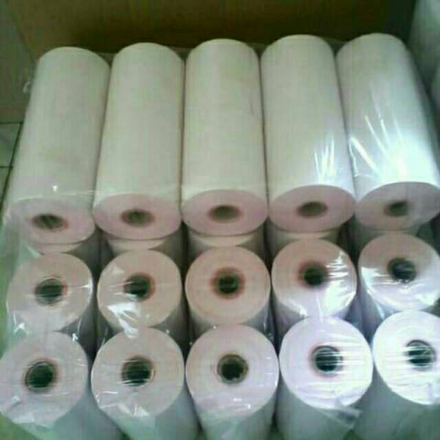

Kertas Kasir NCR 2ply 75X60mm untuk printer Epson 220D/Epson 220B