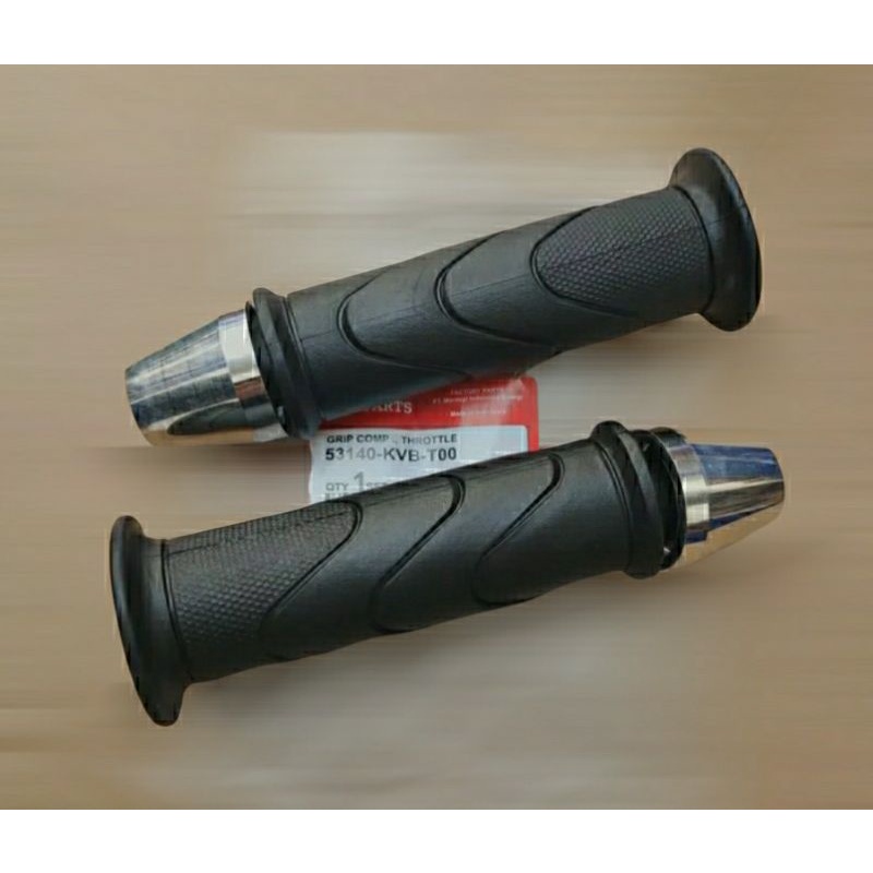 Hangrip motor beat / grip motor beat vario + jalu stang crome semua motor