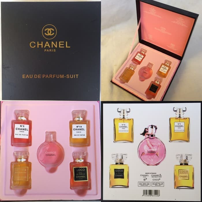 CHANEL PARFUM MINIATUR / CHANNEL / CHANEL PARIS / CHANEL GIFT ISI 5
