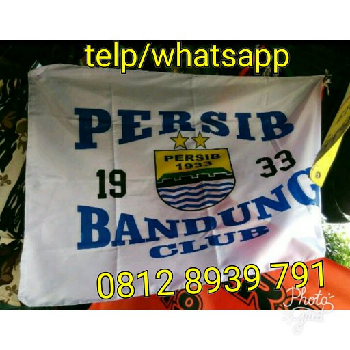 

terbatas Bendera kain Persib Bandung Diskon