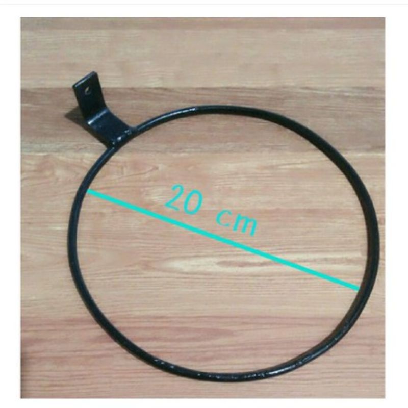ring pot bunga basket / ring pot dindding besi