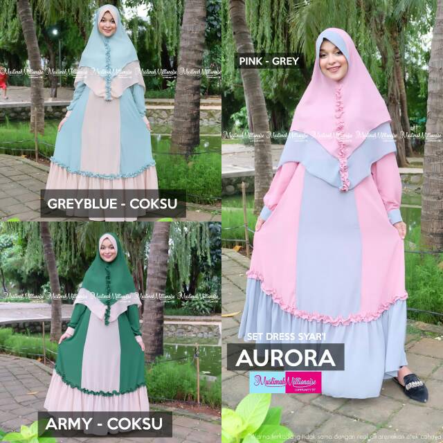 SET DRESS SYARI AURORA