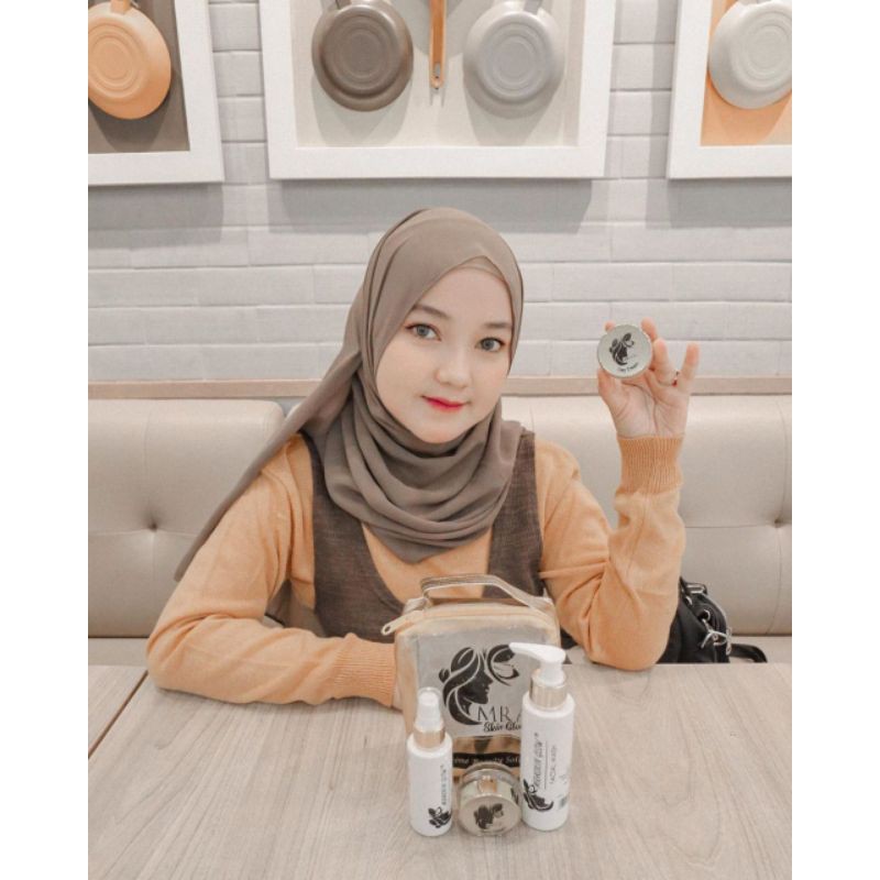 (COD)Mraskin glow bpom/paket perawatan wajah
