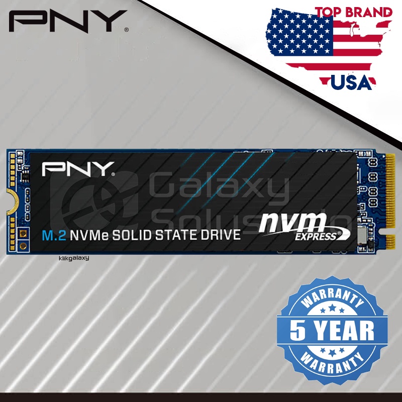 PNY CS1031 256GB M.2 2280 NVMe PCie Gen3x4 SSD