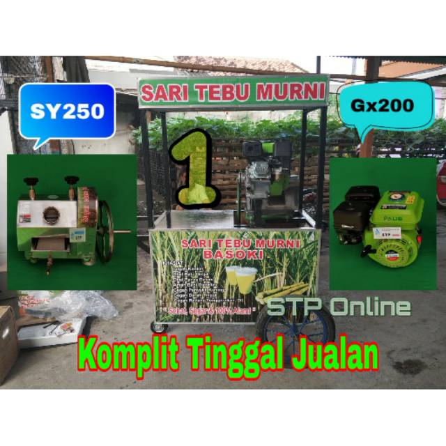 Mesin Peras Tebu Komplit