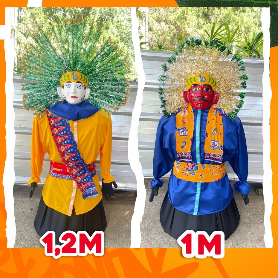 Ondel ondel 1,2 Meter Topeng Fiber